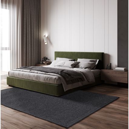 Tapete natural FIR WOOL 70x140 cm 2600 g/m2 antracite