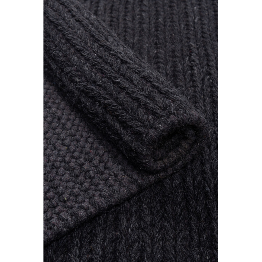 Tapete natural FIR WOOL 70x140 cm 2600 g/m2 antracite