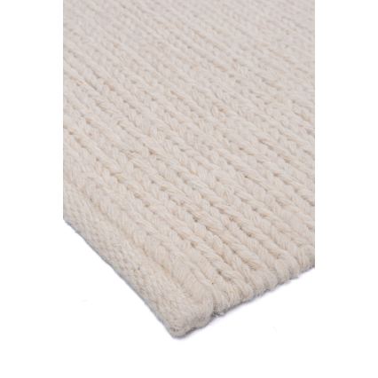 Tapete natural FIR WOOL 70x140 cm 2600 g/m2 creme