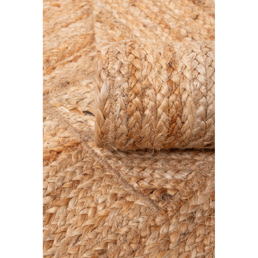 Tapete natural JUTA 70x140 cm bege