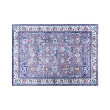 Tapete oriental antiderrapante PRINT SHINE 120x170 cm azul