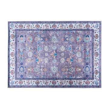 Tapete oriental antiderrapante PRINT SHINE 160x230 cm azul