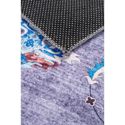 Tapete oriental antiderrapante PRINT SHINE 160x230 cm, azul