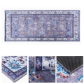 Tapete oriental antiderrapante PRINT SHINE 70x140 cm azul
