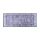 Tapete oriental antiderrapante PRINT SHINE 70x140 cm azul