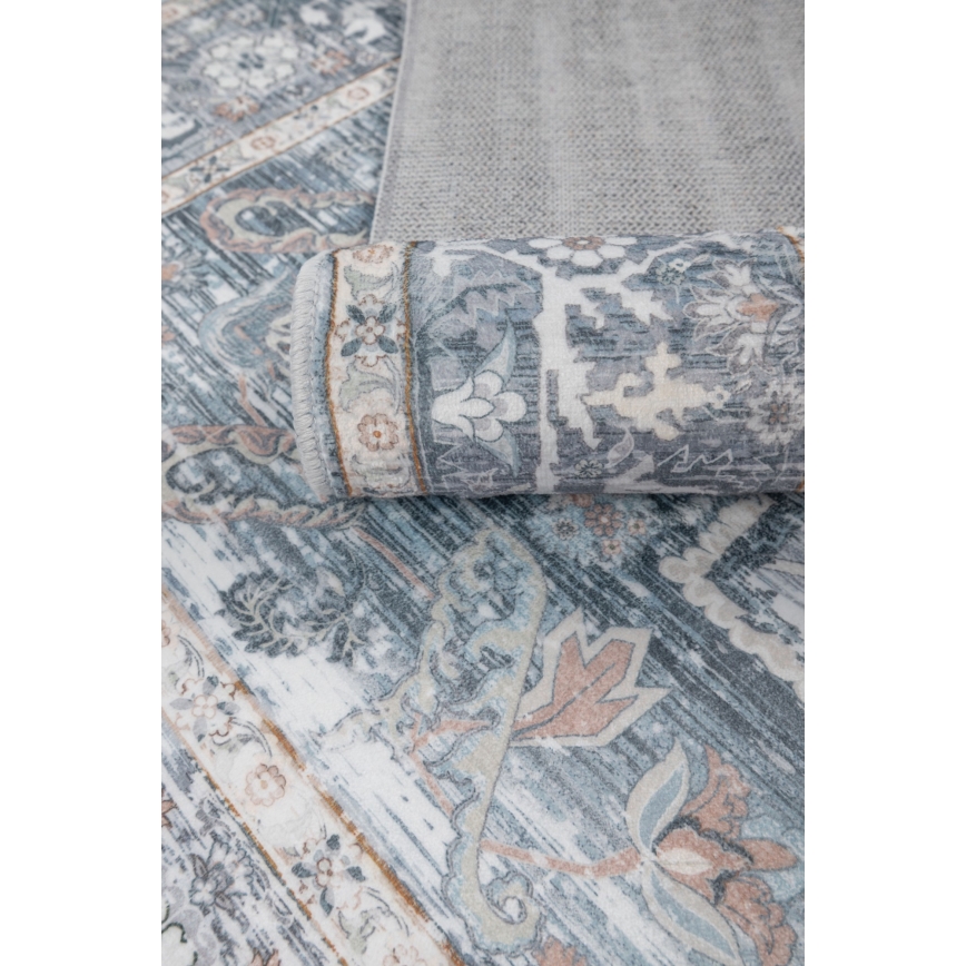 Tapete oriental DOVE-VINTAGE 160x220 cm 2600 g/m2 cinzento