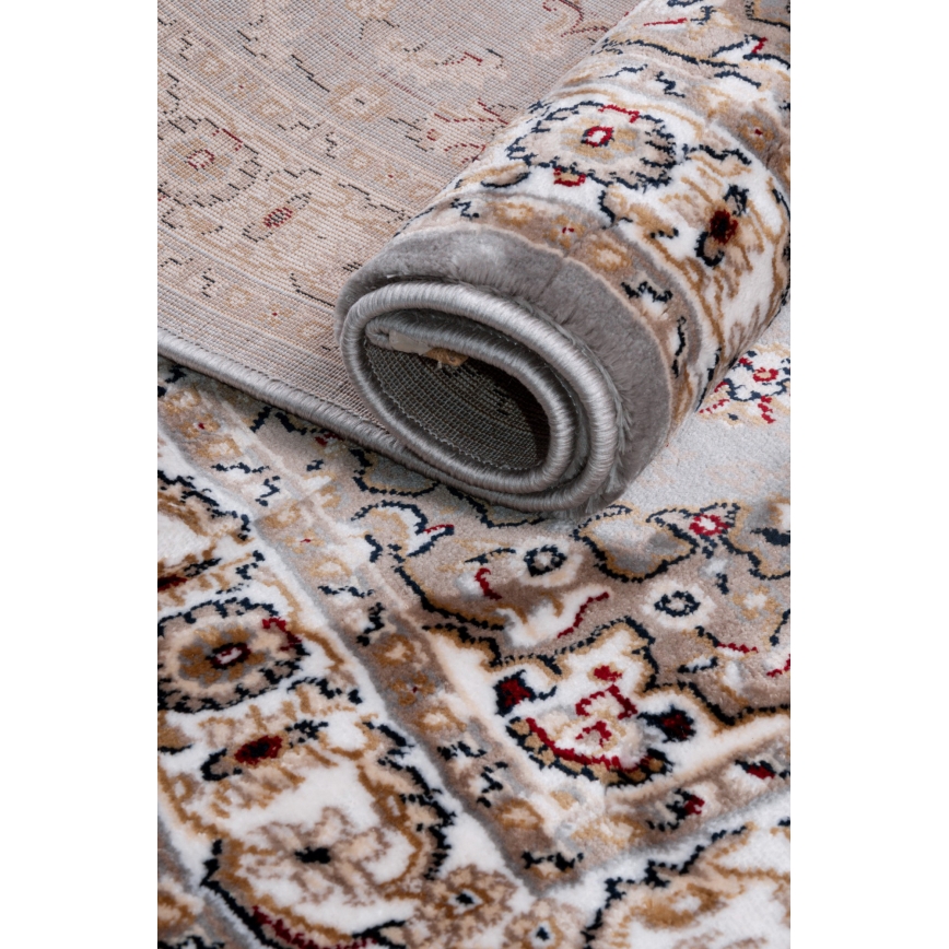 Tapete oriental DUBAI 120x170 cm 2300 g/m2 multicolorido/cinzento