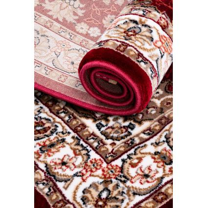 Tapete oriental DUBAI 80x150 cm 2300 g/m2 multicolorido/vermelho
