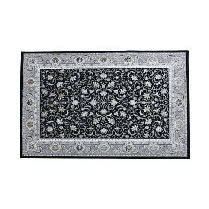 Tapete oriental GRECE 120x170 cm 2150 g/m2 preto/cinza/branco