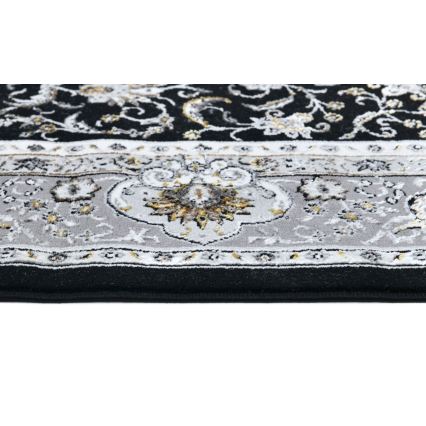 Tapete oriental GRECE 120x170 cm 2150 g/m2 preto/cinza/branco