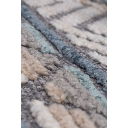 Tapete oriental NEPAL 200x280 cm azul/cinza/creme