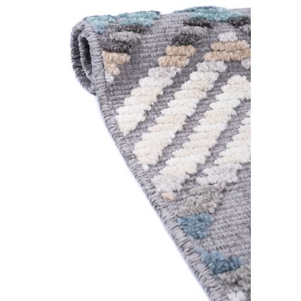 Tapete oriental NEPAL 200x280 cm azul/cinza/creme