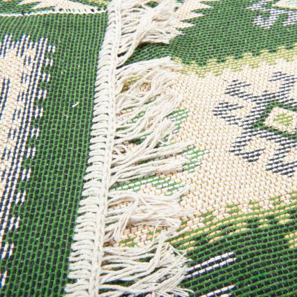 Tapete oriental reversível KILIM 80 x 150 cm verde/bege
