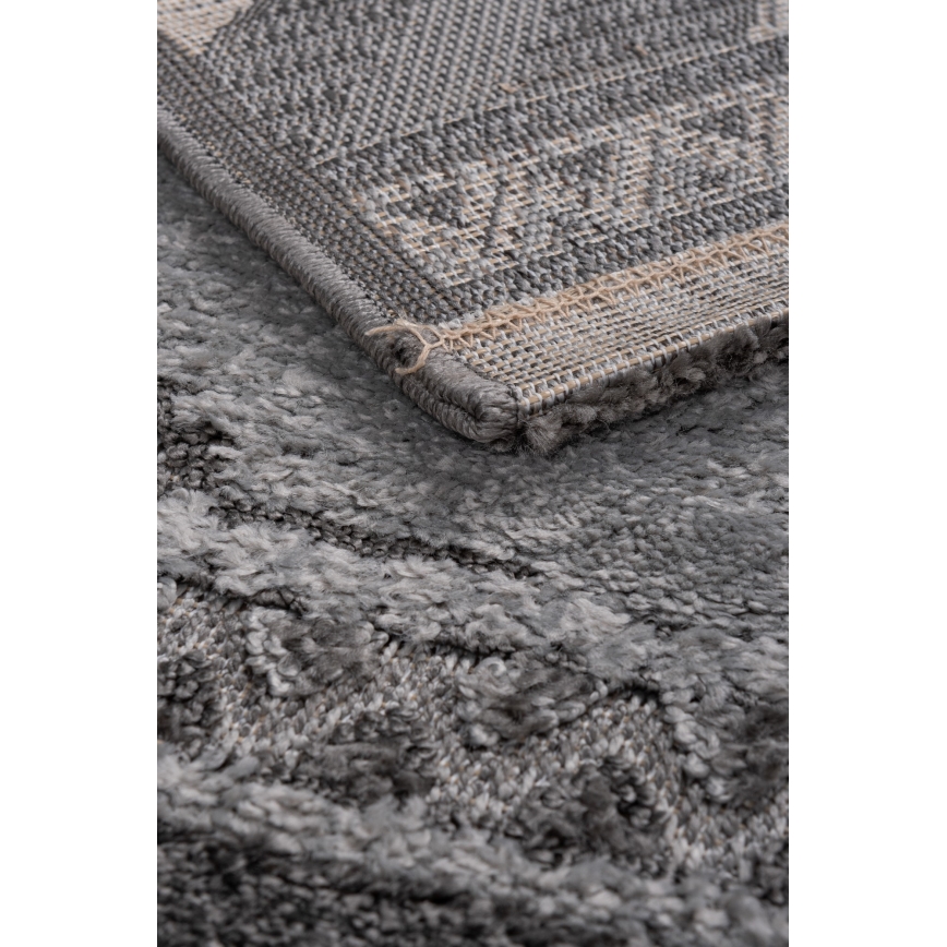 Tapete para exterior CHIARA 160x230 cm cinzento
