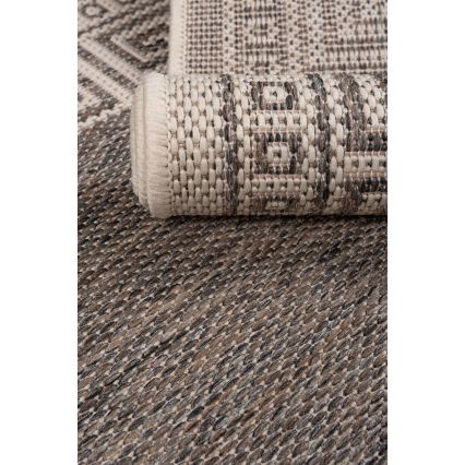 Tapete para exterior EXPRESS NEW OUTDOOR 120x160 cm cinzento/bege