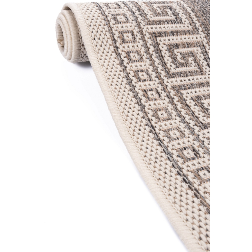 Tapete para exterior EXPRESS NEW OUTDOOR 80x150 cm cinzento/bege