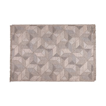 Tapete para exterior ORIA 70x140 cm cinzento/bege