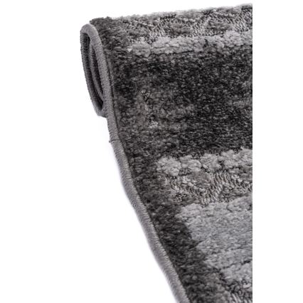 Tapete para exterior redondo CHIARA 120 cm cinzento