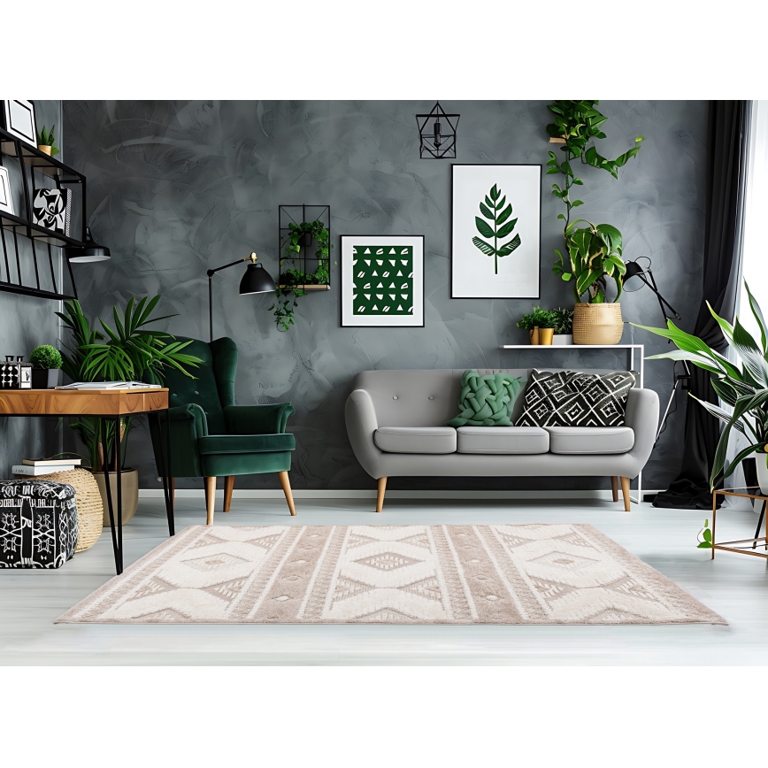 Tapete para exteriores CHIARA 160x230 cm bege