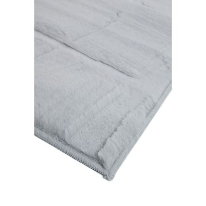 Tapete RABBIT 3D 120 x 170 cm cinzento