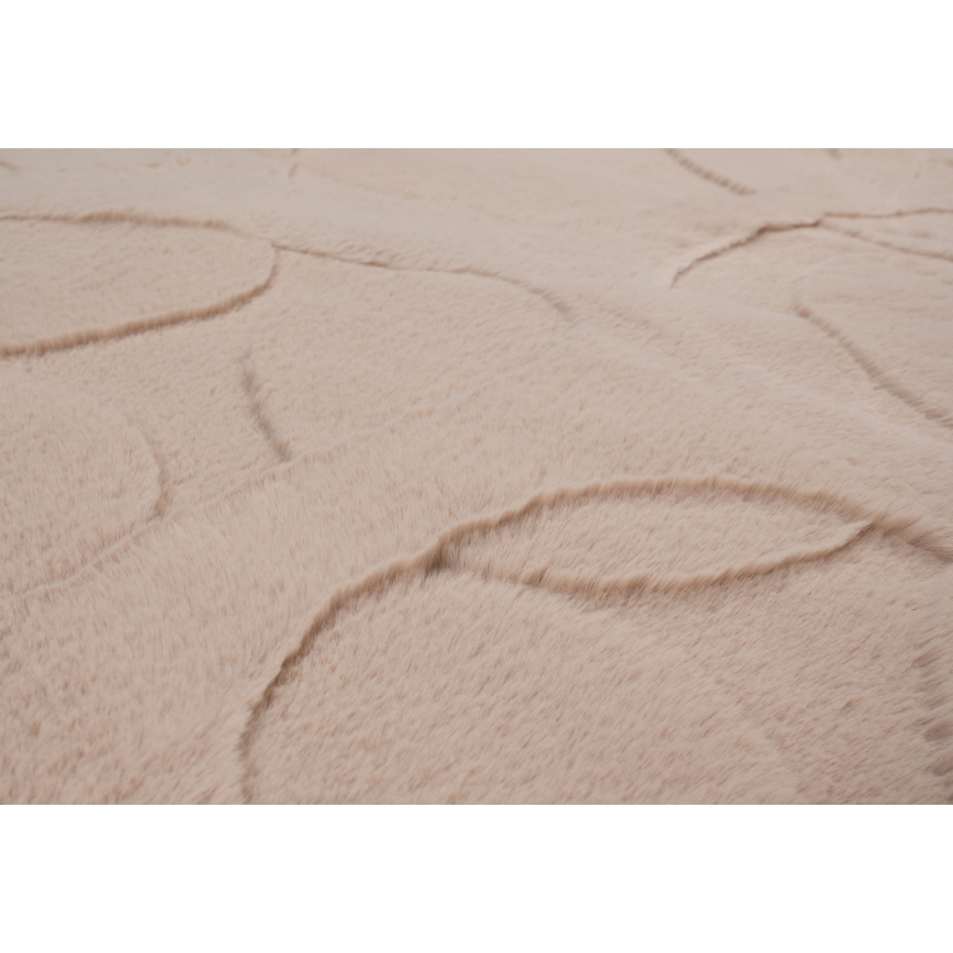 Tapete RABBIT 3D 80x150 cm bege