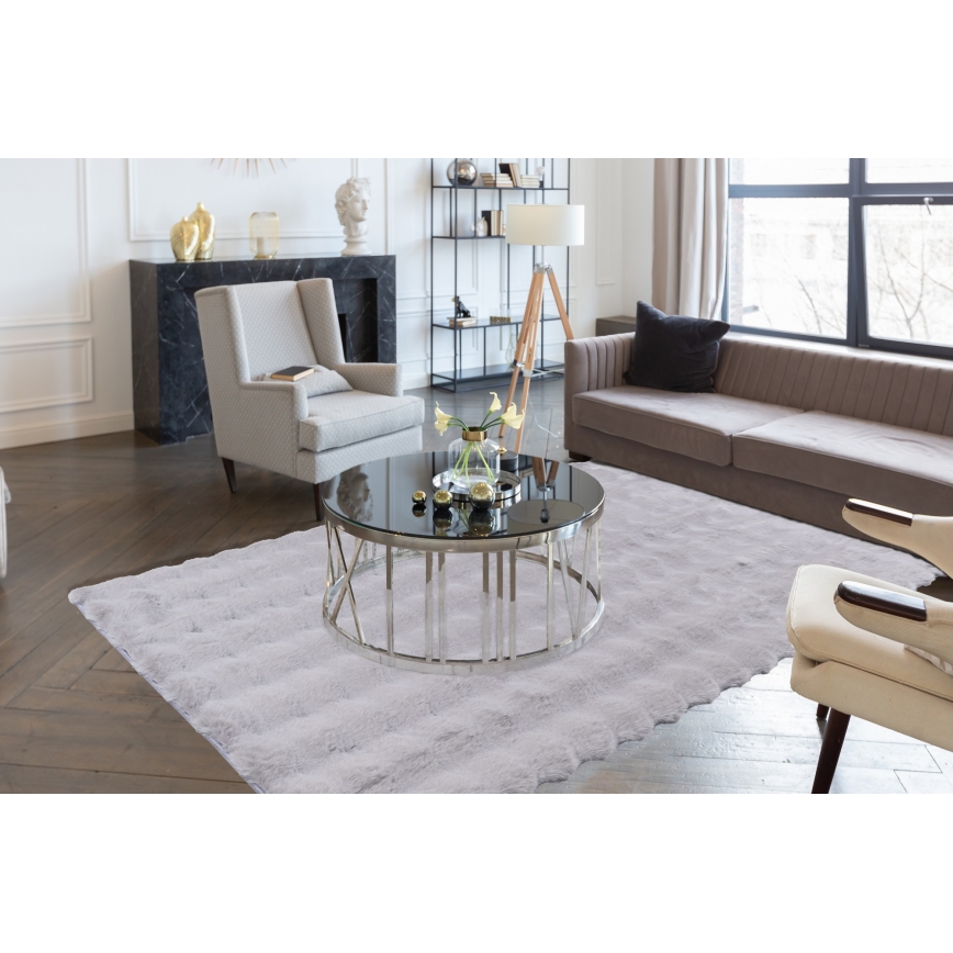 Tapete RABBIT BUBBLE 120x170 cm cinza