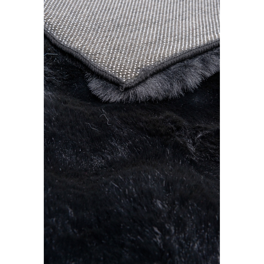 Tapete RABBIT BUBBLE 80x150 cm preto