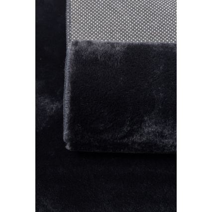 Tapete RABBIT-FOX 120x160 cm preto