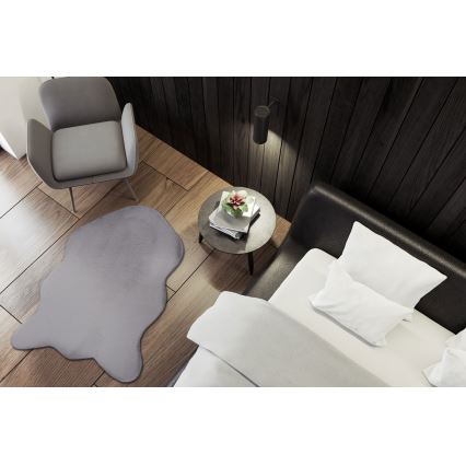Tapete RABBIT-FOX 60x90 cm cinzento