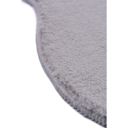Tapete RABBIT-FOX 60x90 cm cinzento