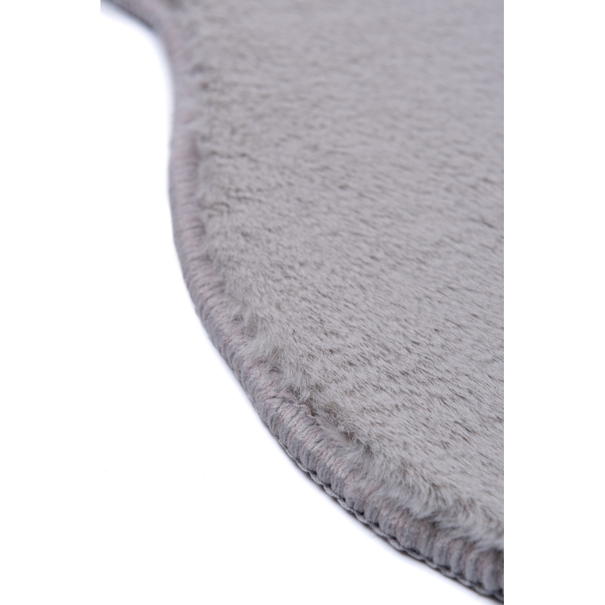Tapete RABBIT-FOX 60x90 cm cinzento