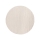 Tapete redondo natural FIR WOOL 160 cm 2600 g/m2 cor creme