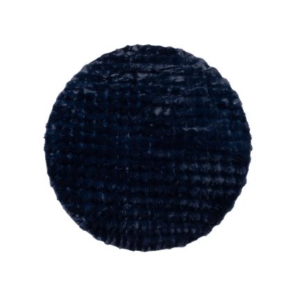 Tapete redondo RABBIT BUBBLE, 160 cm, azul