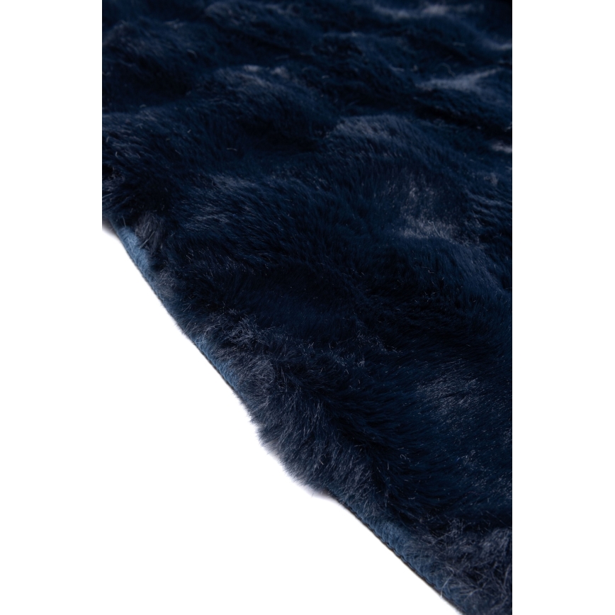 Tapete redondo RABBIT BUBBLE, 160 cm, azul