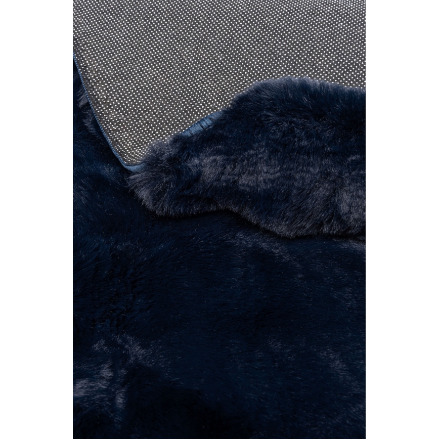 Tapete redondo RABBIT BUBBLE, 160 cm, azul