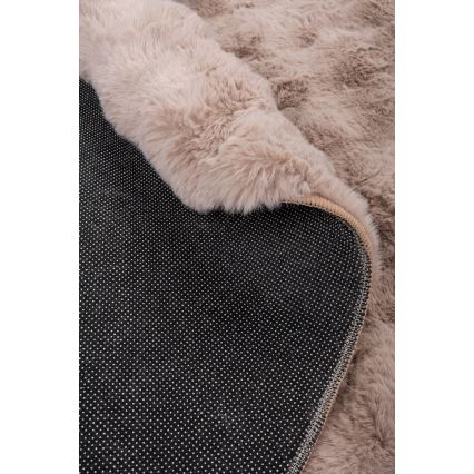 Tapete redondo RABBIT BUBBLE 160 cm bege