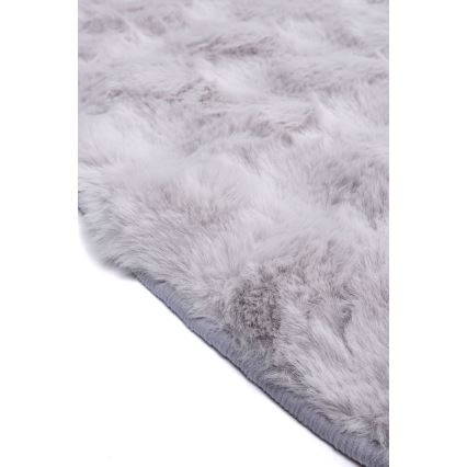 Tapete redondo RABBIT BUBBLE 160 cm cinzento