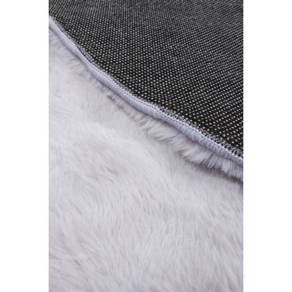 Tapete redondo RABBIT BUBBLE 160 cm cinzento
