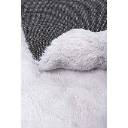 Tapete redondo RABBIT BUBBLE 160 cm cinzento