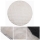 Tapete redondo RABBIT BUBBLE 160 cm creme