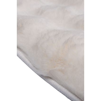 Tapete redondo RABBIT BUBBLE 160 cm creme