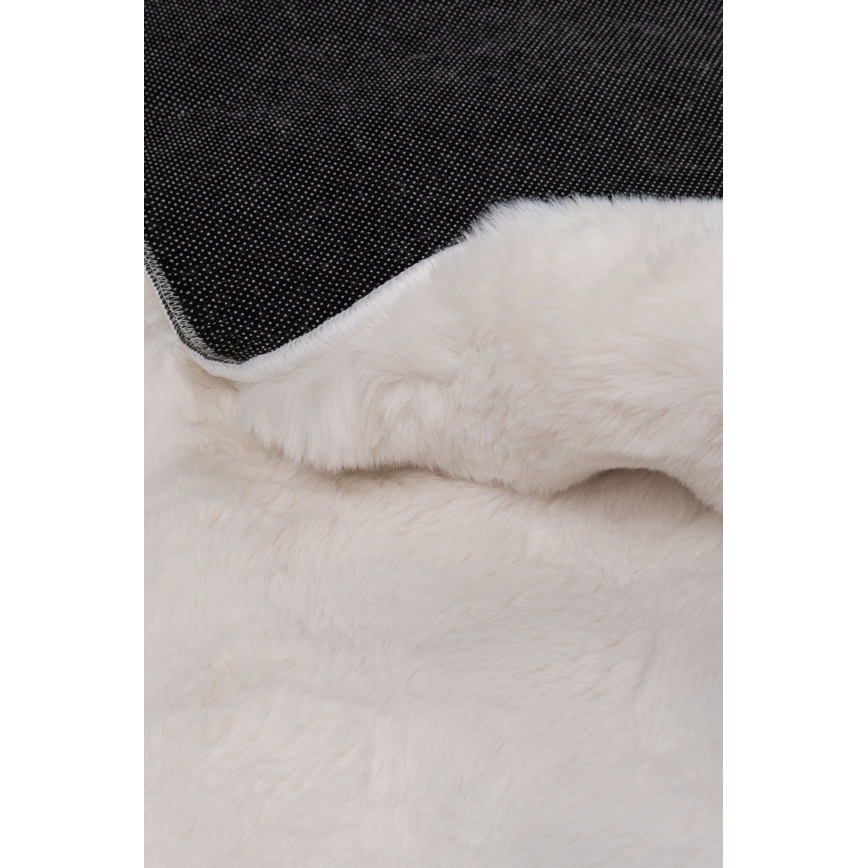 Tapete redondo RABBIT BUBBLE 160 cm creme