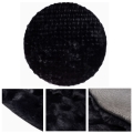 Tapete redondo RABBIT BUBBLE 160 cm preto