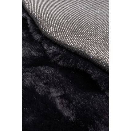 Tapete redondo RABBIT BUBBLE 160 cm preto