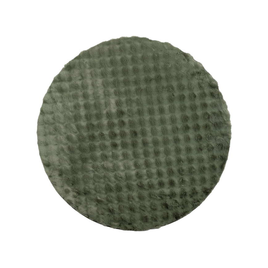 Tapete redondo RABBIT BUBBLE 160 cm verde