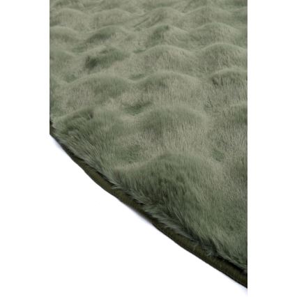 Tapete redondo RABBIT BUBBLE 160 cm verde