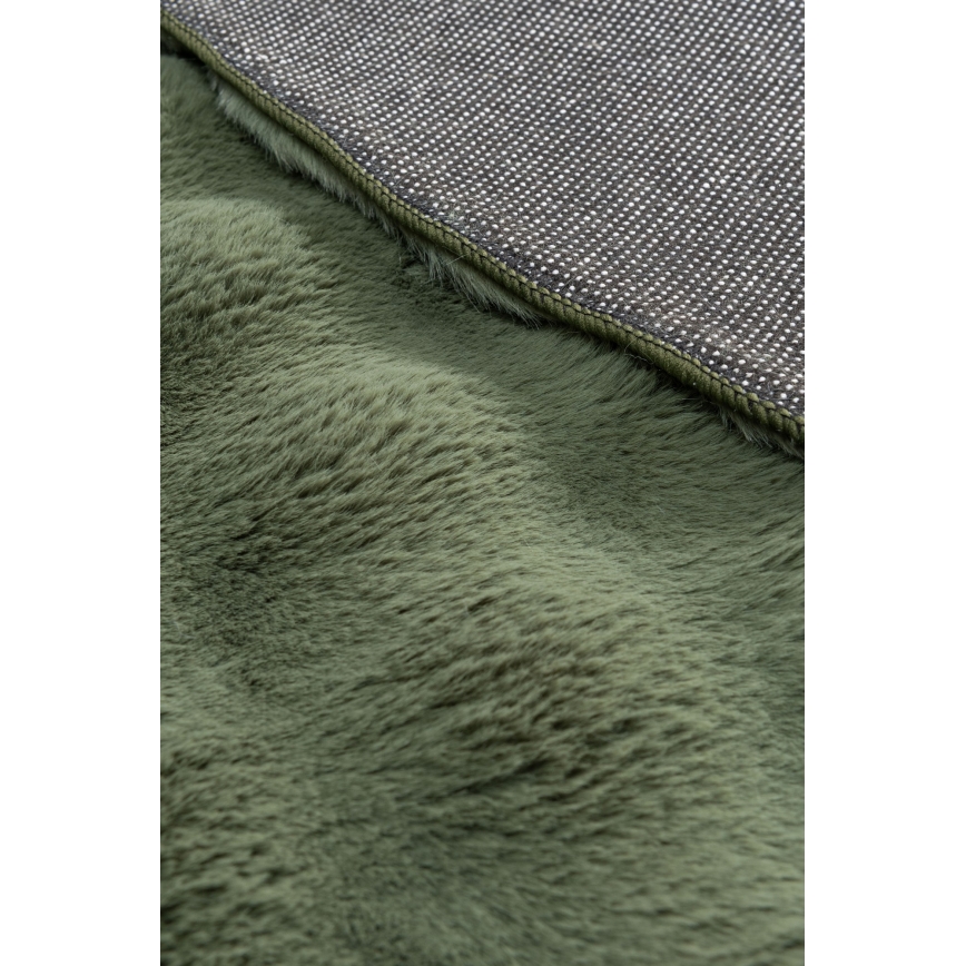 Tapete redondo RABBIT BUBBLE 160 cm verde