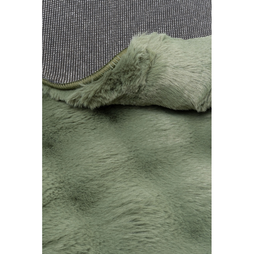 Tapete redondo RABBIT BUBBLE 160 cm verde