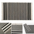 Tapete reversível KILIM GOLD 60x120 cm preto/branco