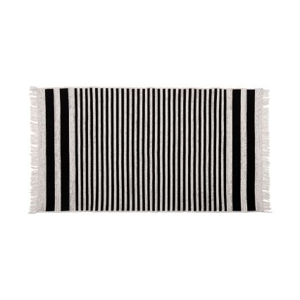 Tapete reversível KILIM GOLD 60x120 cm preto/branco